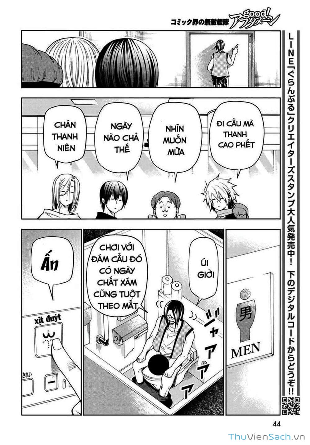 Truyện Tranh Cô Gái Thích Lặn - Grand Blue trang 3