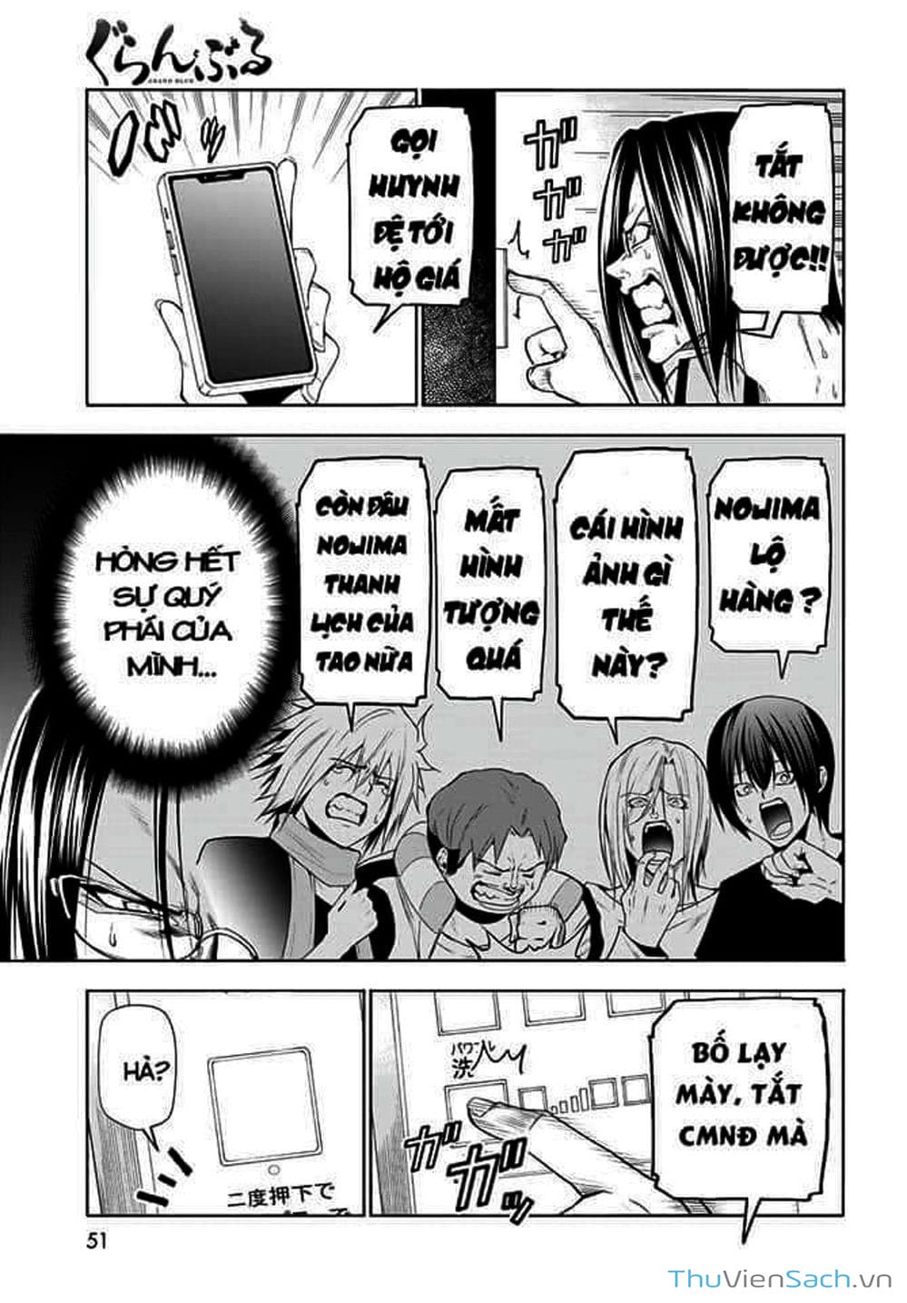 Truyện Tranh Cô Gái Thích Lặn - Grand Blue trang 3