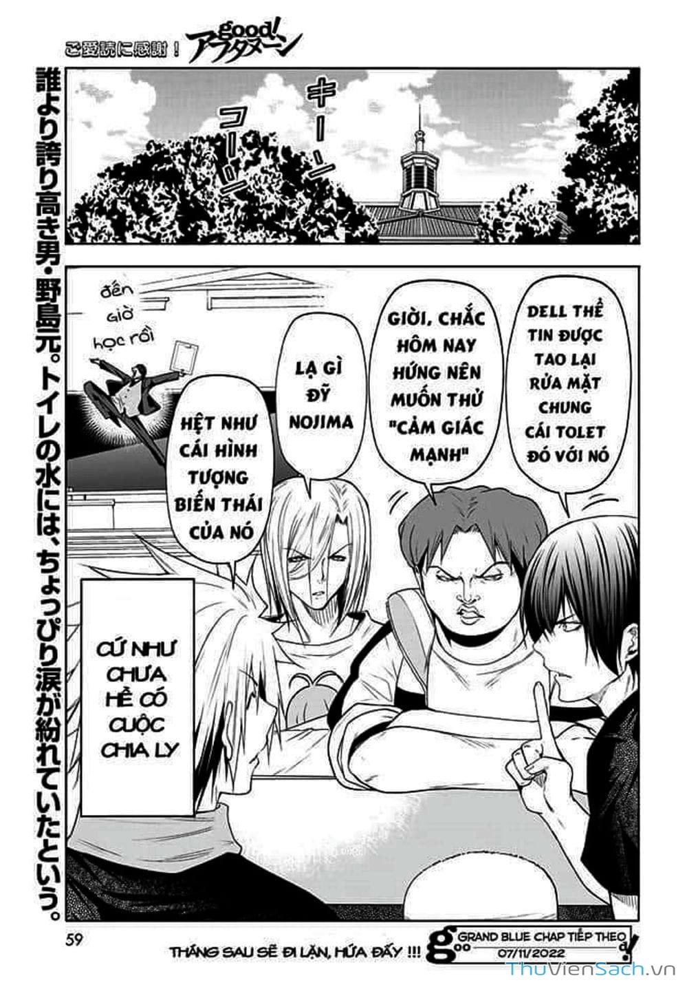 Truyện Tranh Cô Gái Thích Lặn - Grand Blue trang 3