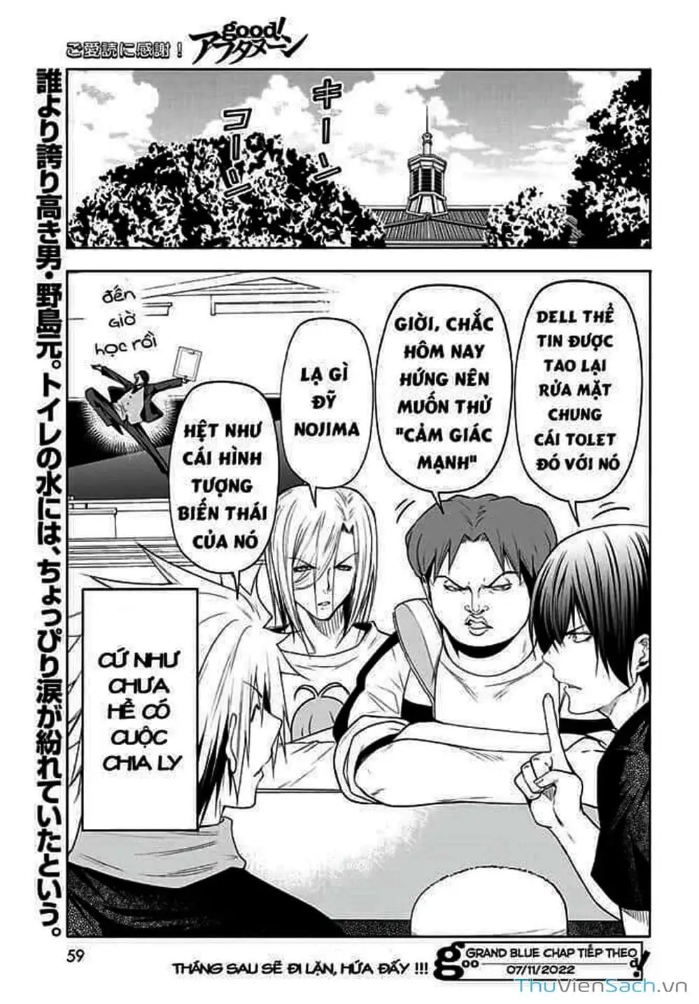 Truyện Tranh Cô Gái Thích Lặn - Grand Blue trang 3