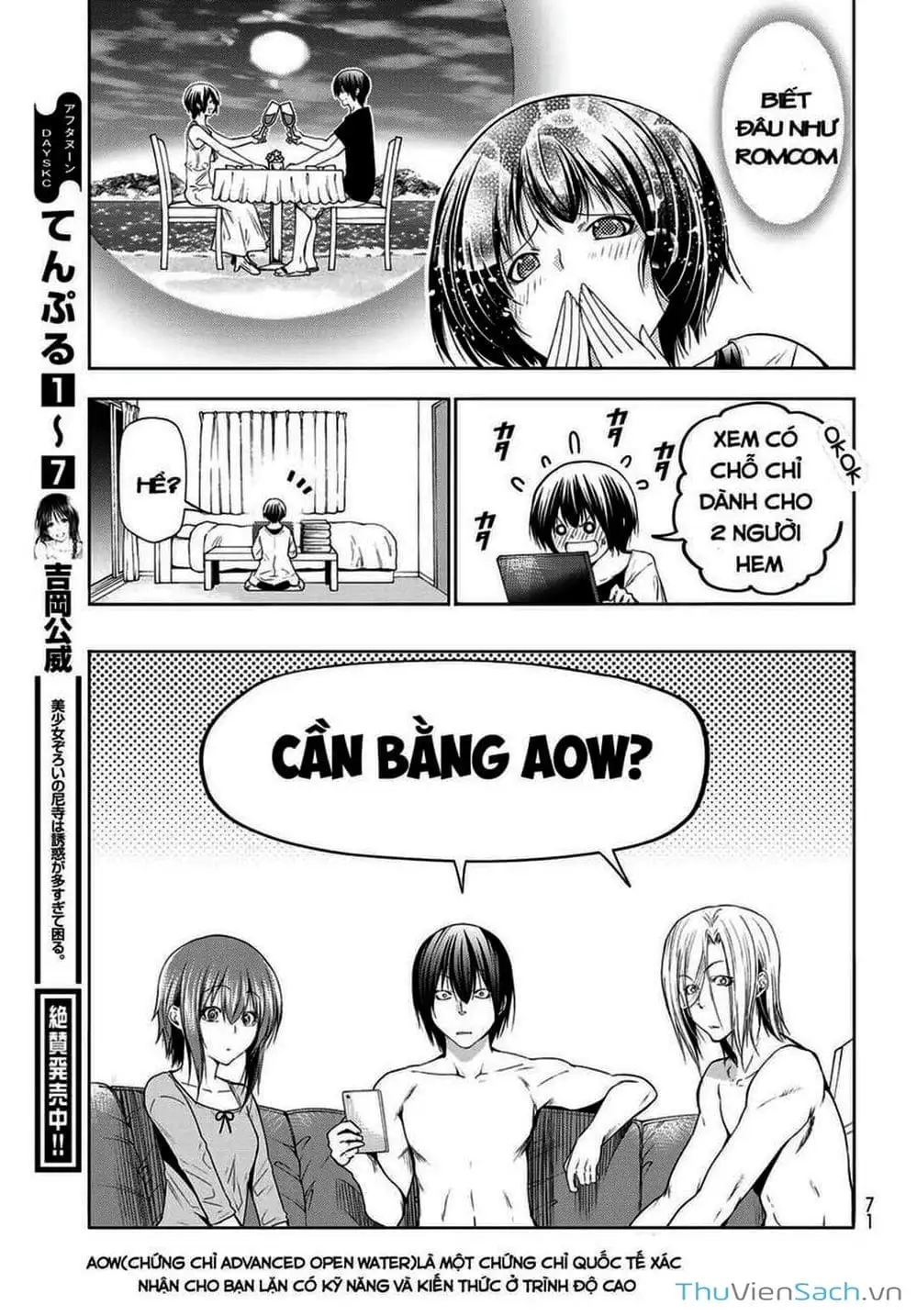 Truyện Tranh Cô Gái Thích Lặn - Grand Blue trang 3