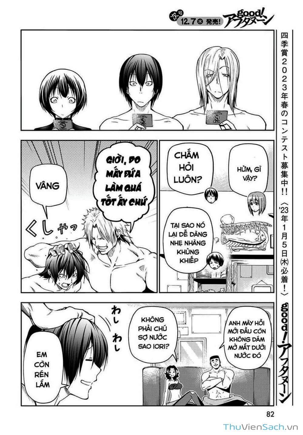 Truyện Tranh Cô Gái Thích Lặn - Grand Blue trang 3