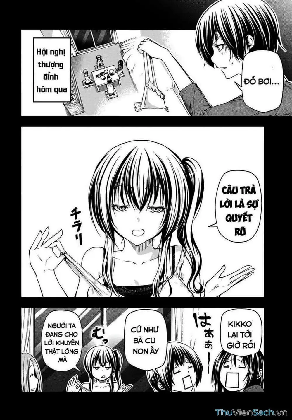 Truyện Tranh Cô Gái Thích Lặn - Grand Blue trang 3