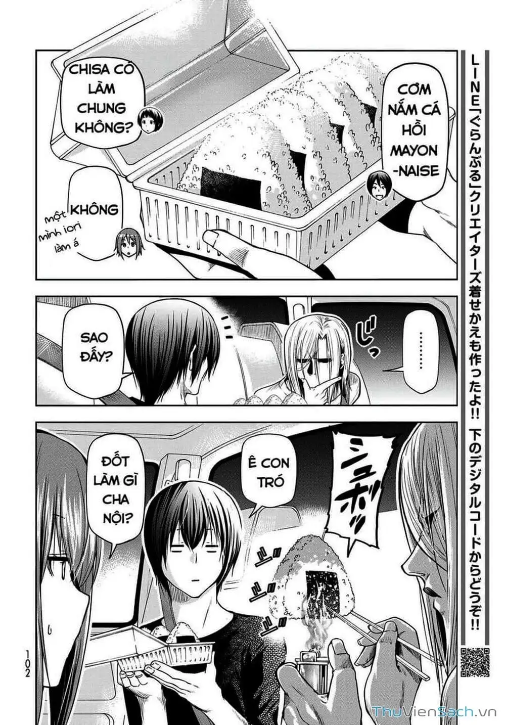 Truyện Tranh Cô Gái Thích Lặn - Grand Blue trang 3