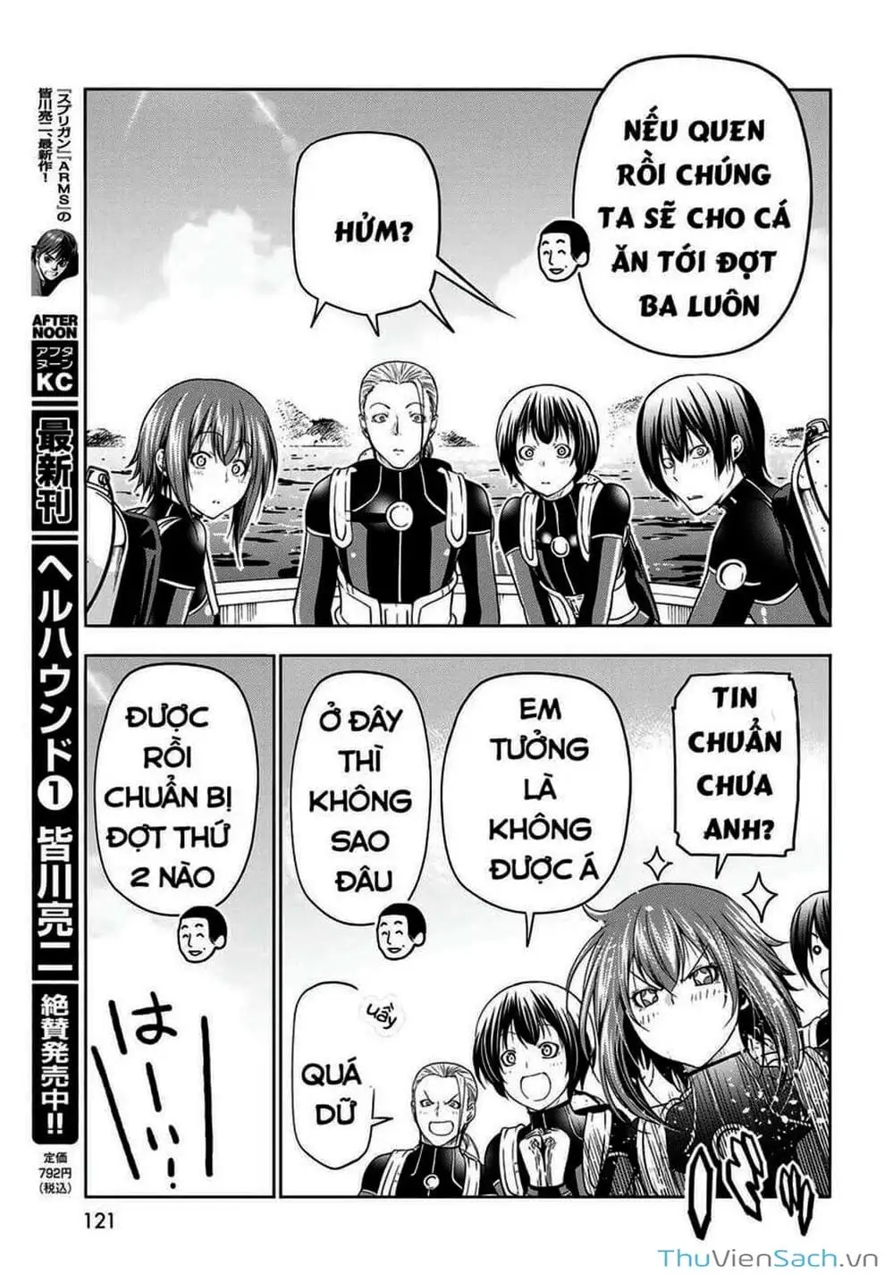 Truyện Tranh Cô Gái Thích Lặn - Grand Blue trang 3