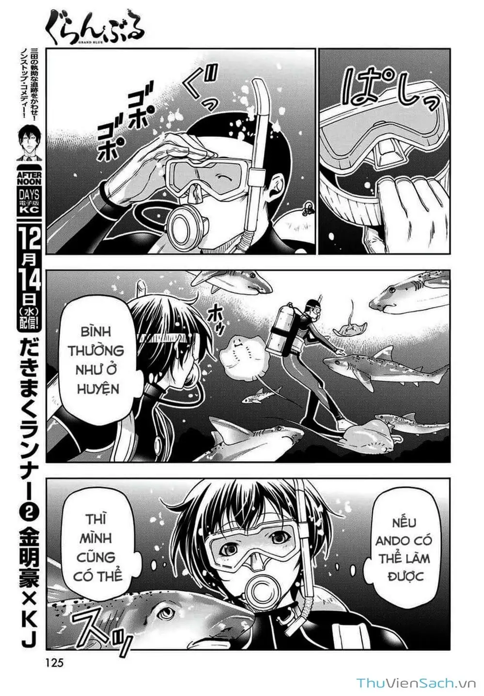 Truyện Tranh Cô Gái Thích Lặn - Grand Blue trang 3