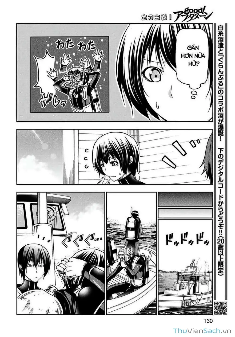 Truyện Tranh Cô Gái Thích Lặn - Grand Blue trang 3