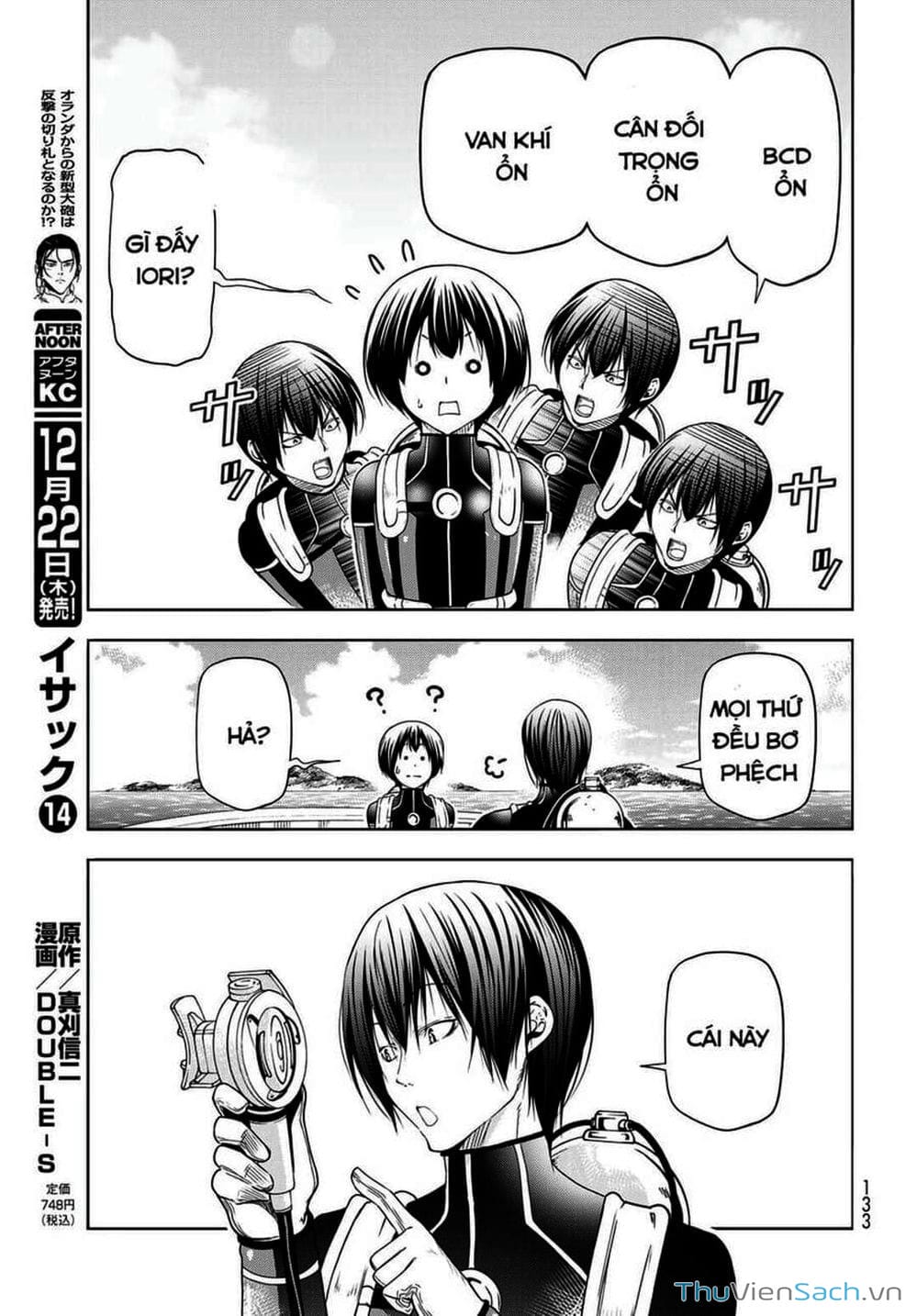 Truyện Tranh Cô Gái Thích Lặn - Grand Blue trang 3