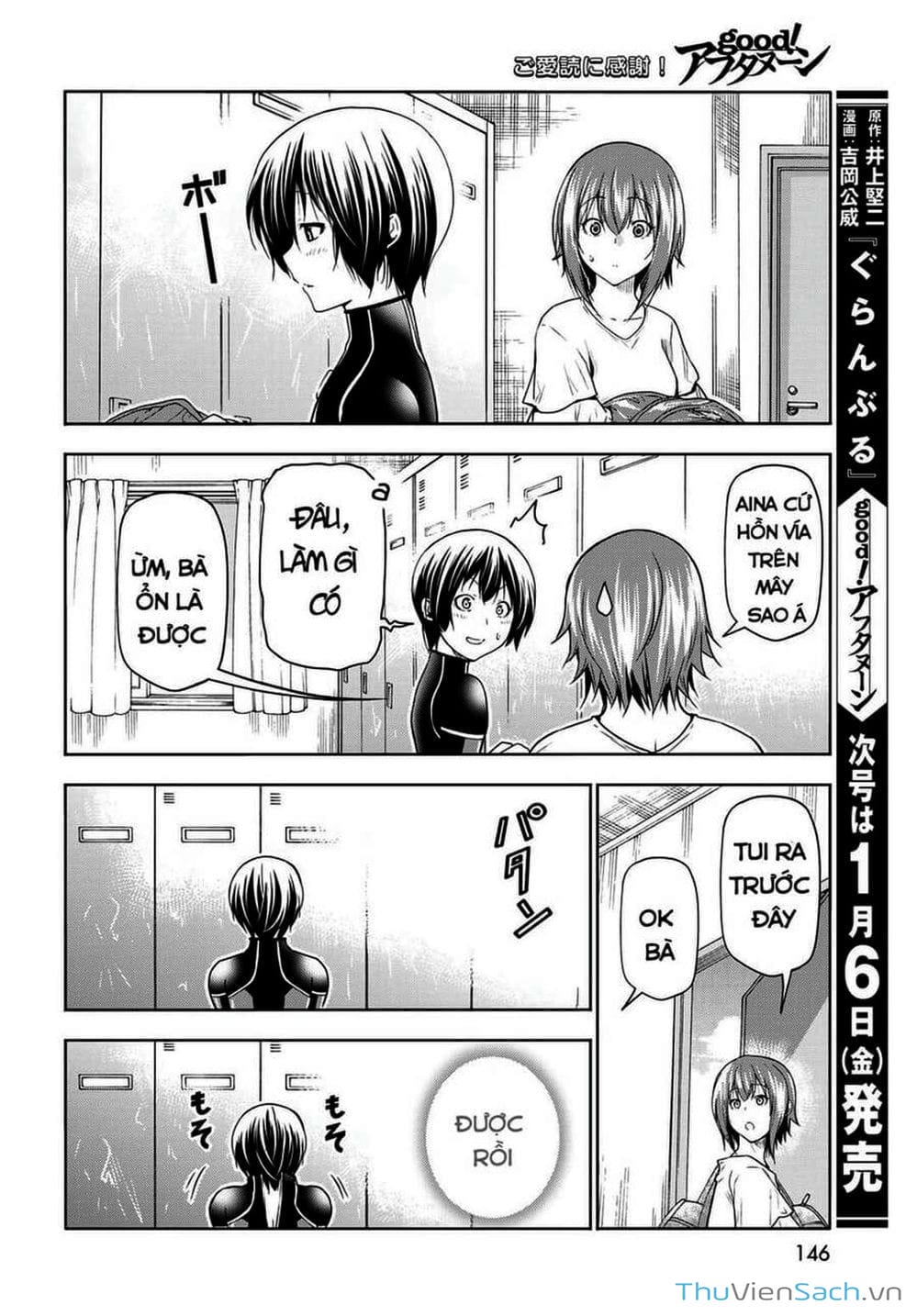 Truyện Tranh Cô Gái Thích Lặn - Grand Blue trang 3