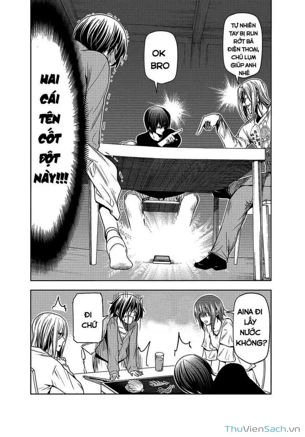 Truyện Tranh Cô Gái Thích Lặn - Grand Blue trang 3