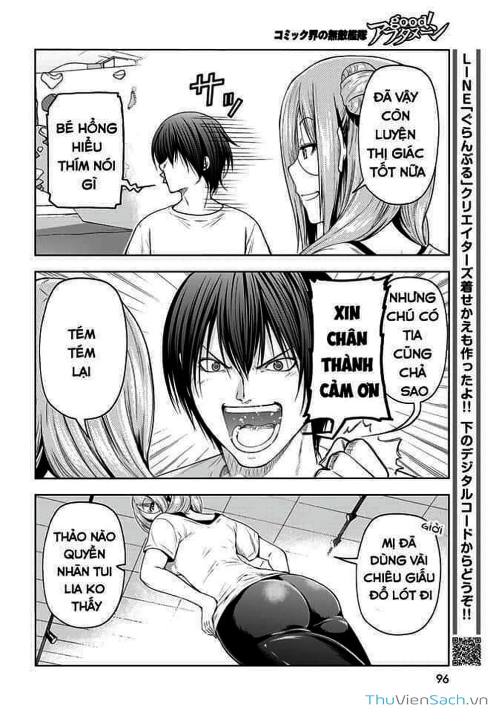 Truyện Tranh Cô Gái Thích Lặn - Grand Blue trang 3