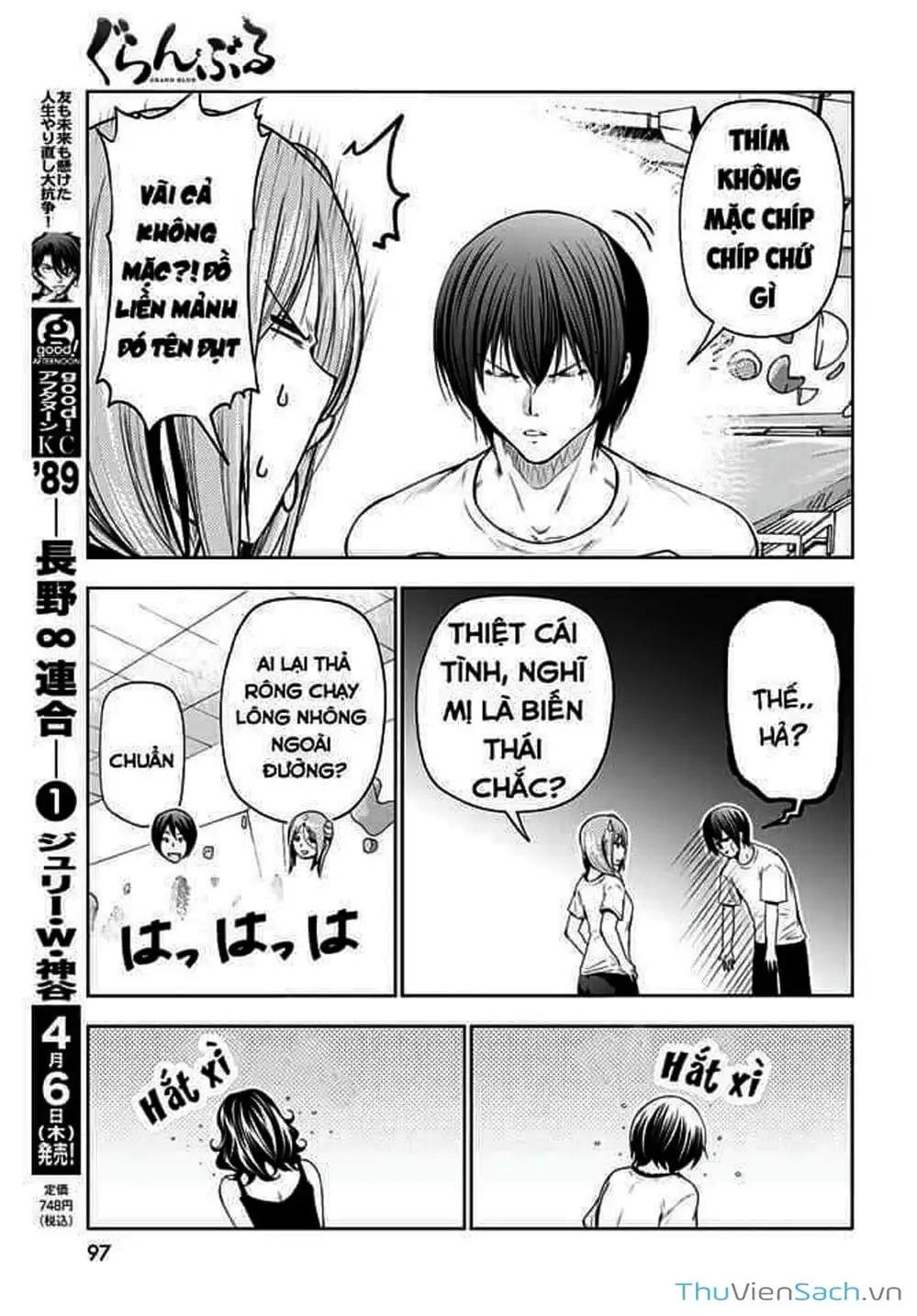 Truyện Tranh Cô Gái Thích Lặn - Grand Blue trang 3