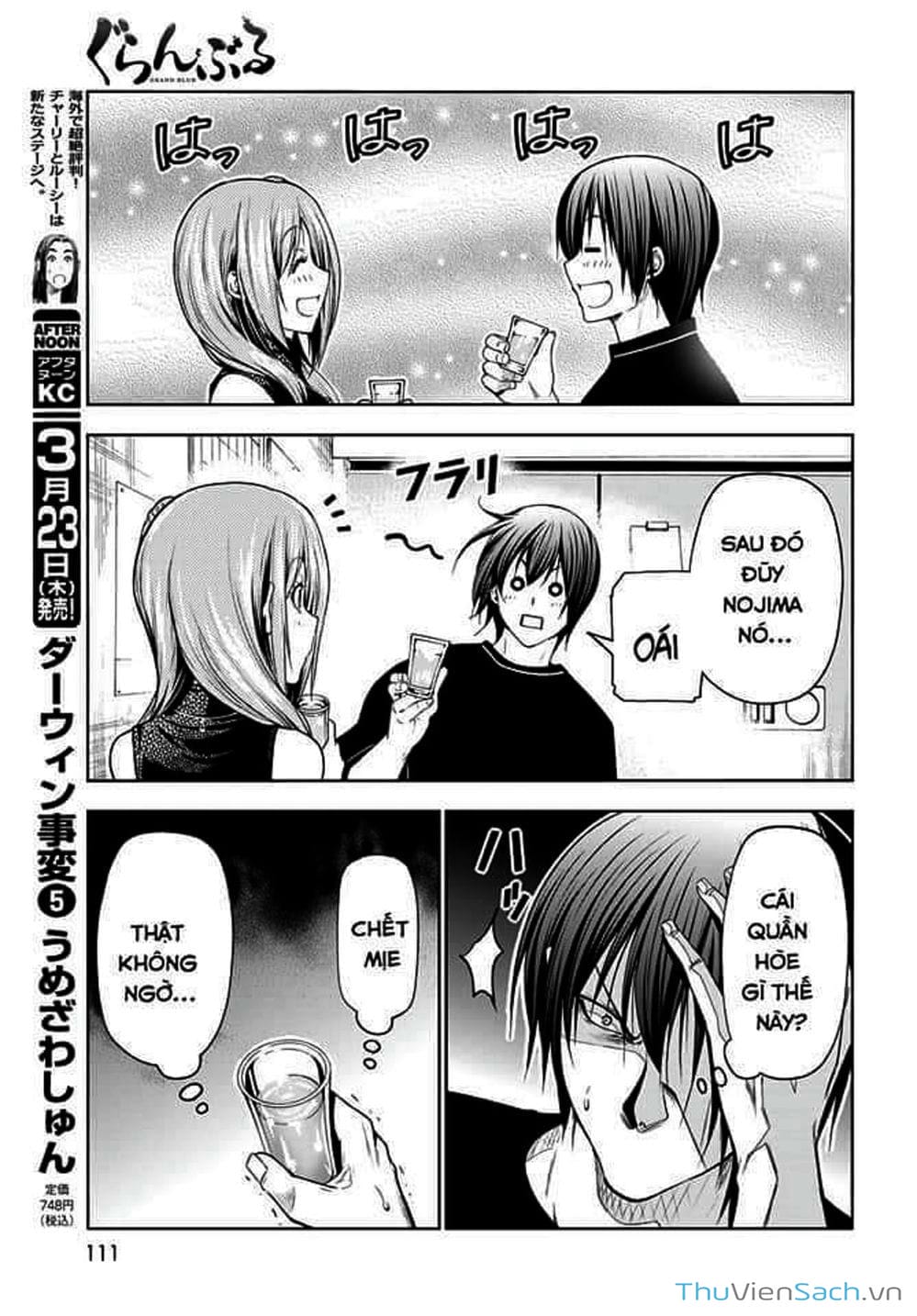 Truyện Tranh Cô Gái Thích Lặn - Grand Blue trang 3