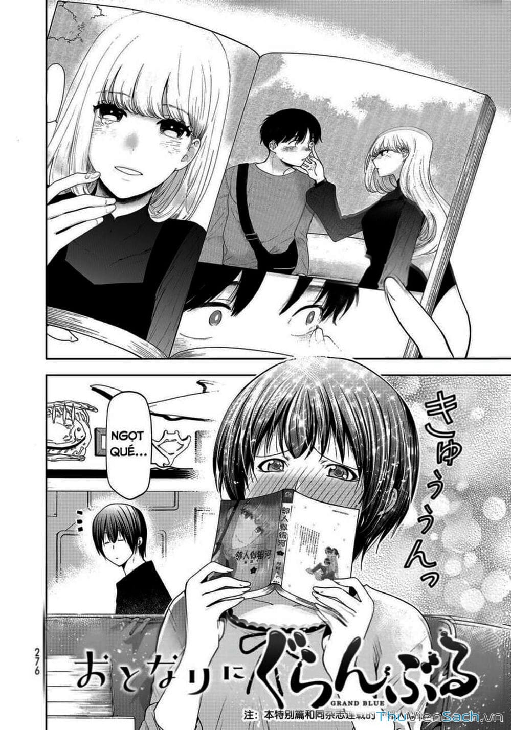 Truyện Tranh Cô Gái Thích Lặn - Grand Blue trang 3