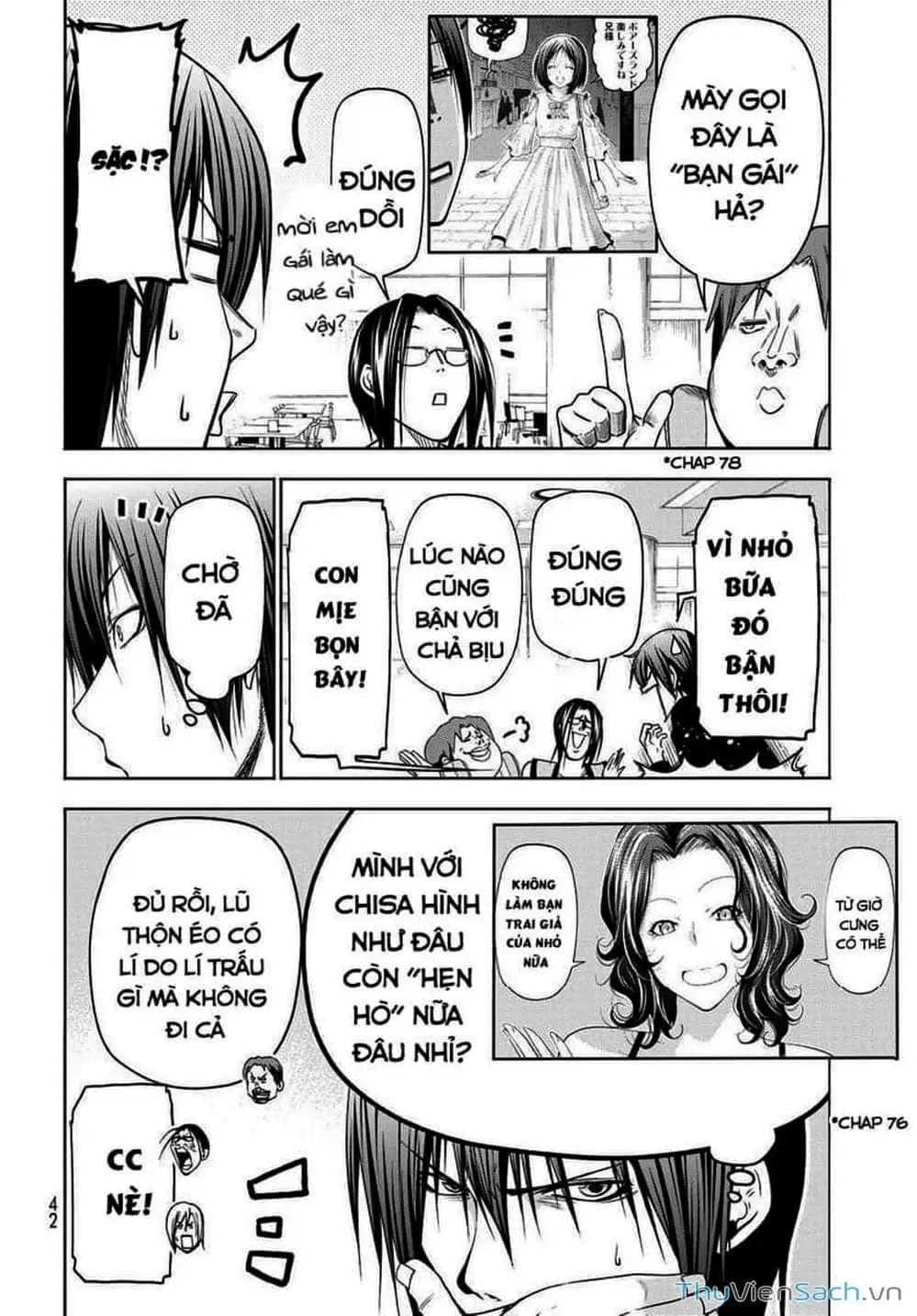 Truyện Tranh Cô Gái Thích Lặn - Grand Blue trang 3