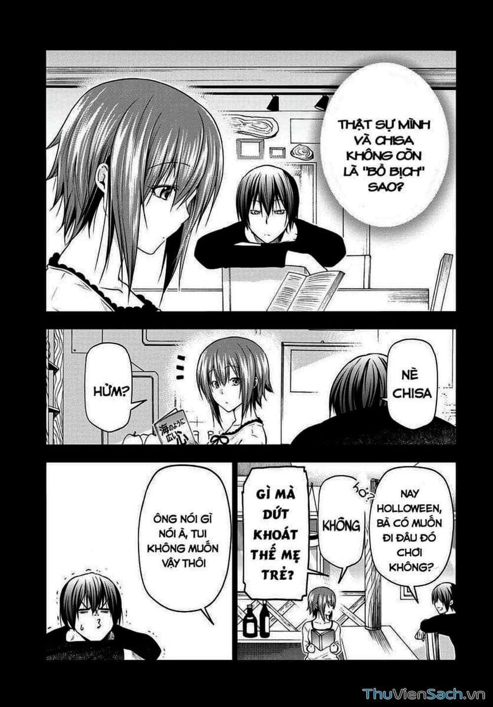 Truyện Tranh Cô Gái Thích Lặn - Grand Blue trang 3