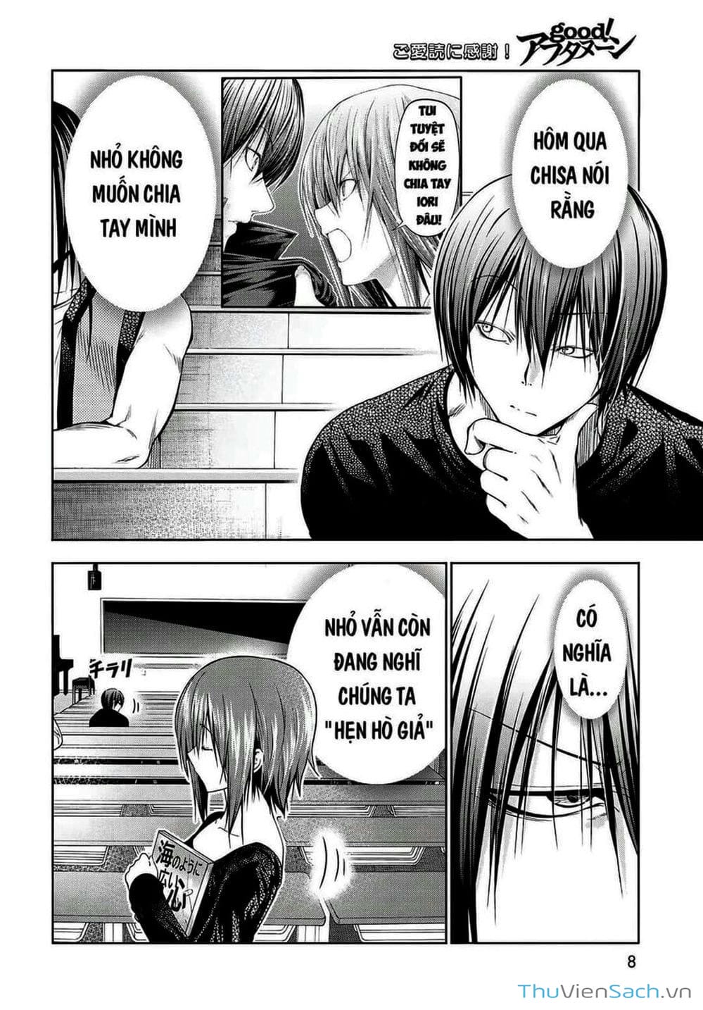 Truyện Tranh Cô Gái Thích Lặn - Grand Blue trang 3