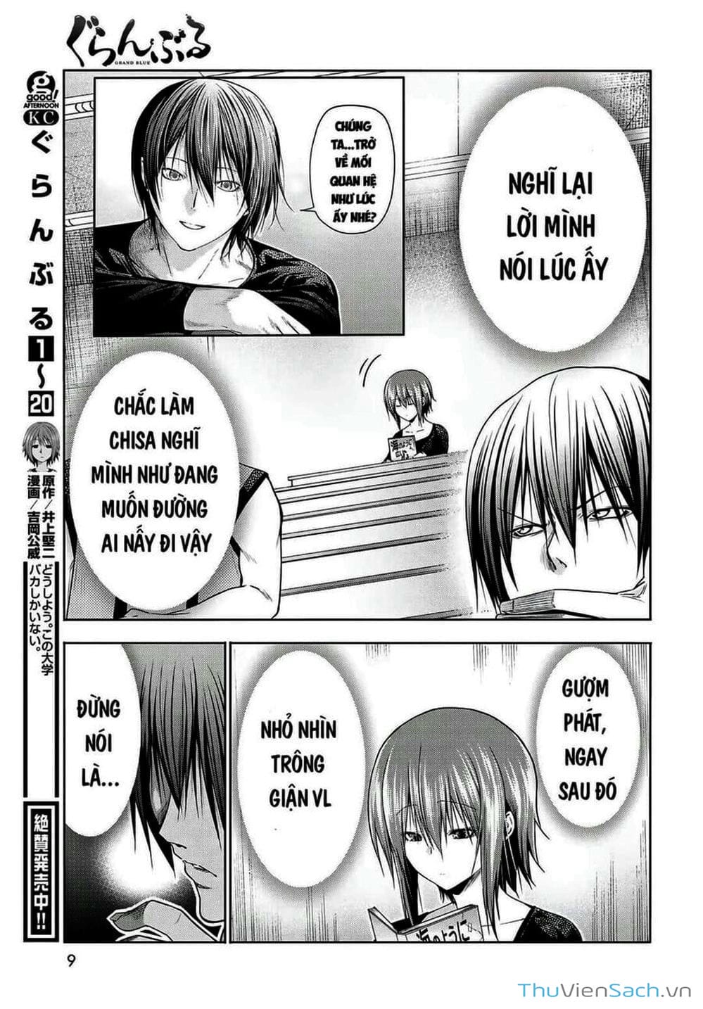 Truyện Tranh Cô Gái Thích Lặn - Grand Blue trang 3