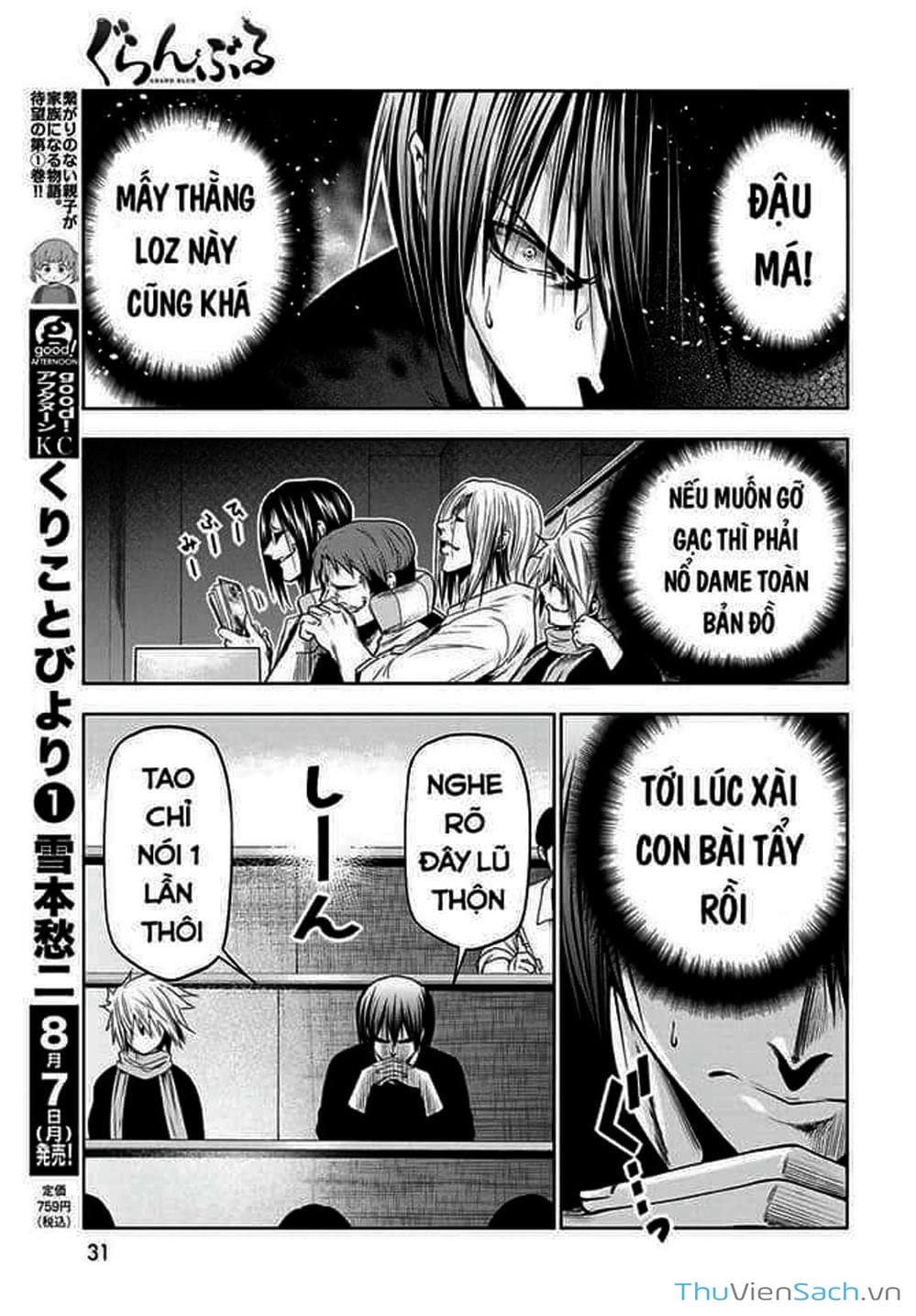 Truyện Tranh Cô Gái Thích Lặn - Grand Blue trang 3