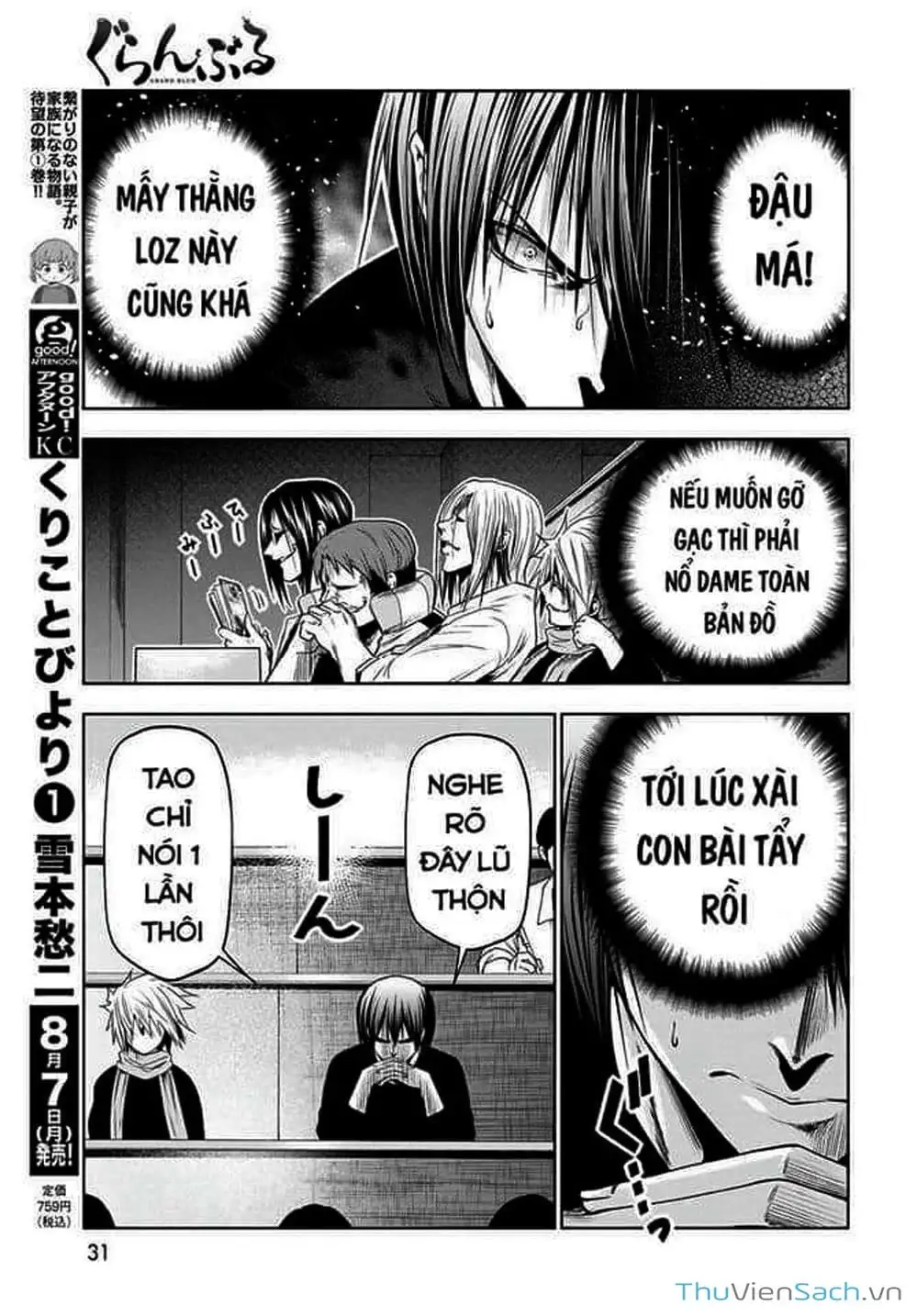 Truyện Tranh Cô Gái Thích Lặn - Grand Blue trang 3