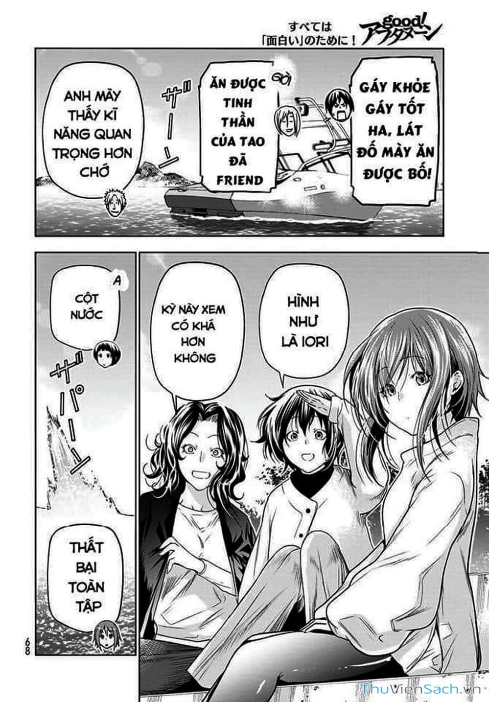 Truyện Tranh Cô Gái Thích Lặn - Grand Blue trang 3