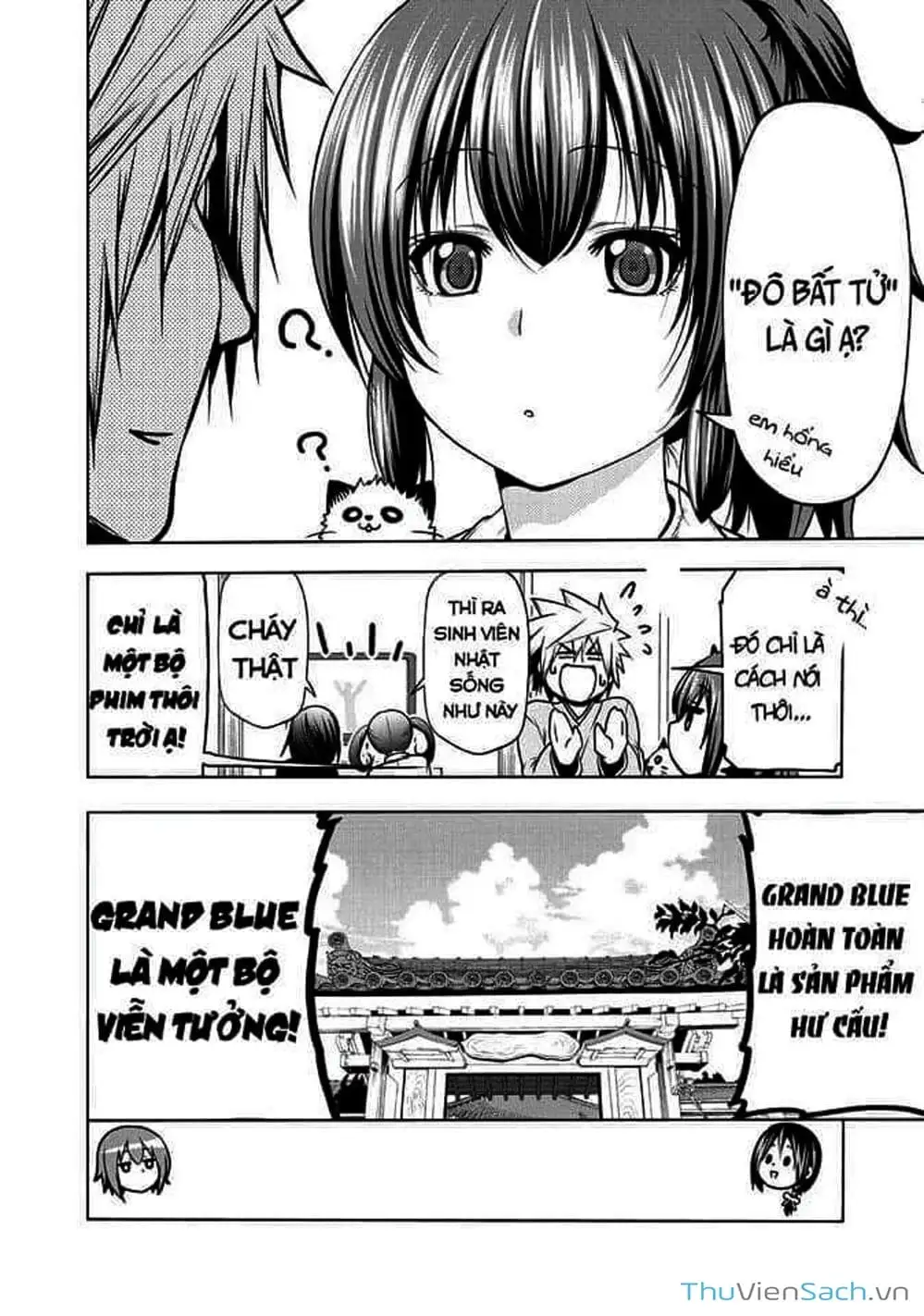 Truyện Tranh Cô Gái Thích Lặn - Grand Blue trang 3