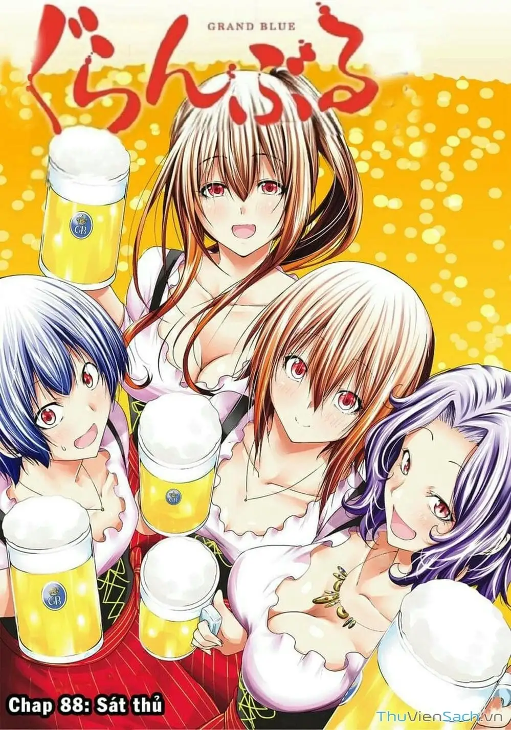 Truyện Tranh Cô Gái Thích Lặn - Grand Blue trang 3