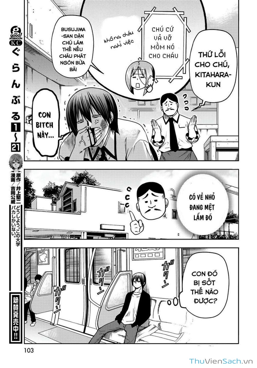 Truyện Tranh Cô Gái Thích Lặn - Grand Blue trang 3