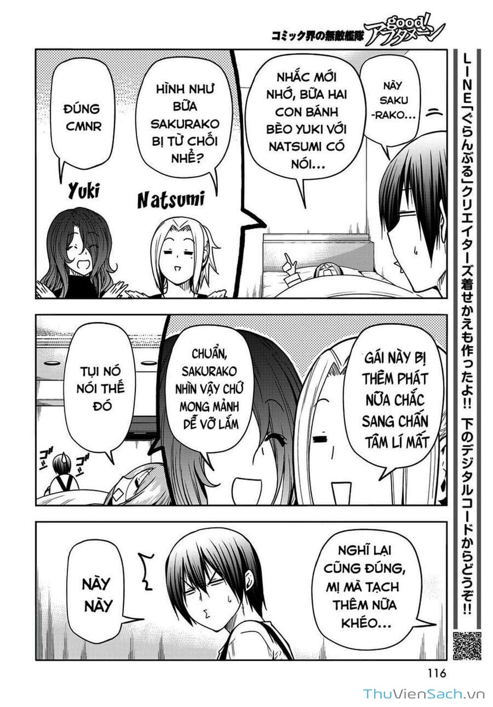 Truyện Tranh Cô Gái Thích Lặn - Grand Blue trang 3