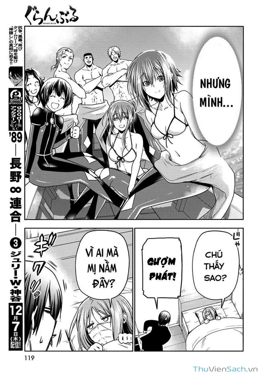 Truyện Tranh Cô Gái Thích Lặn - Grand Blue trang 3