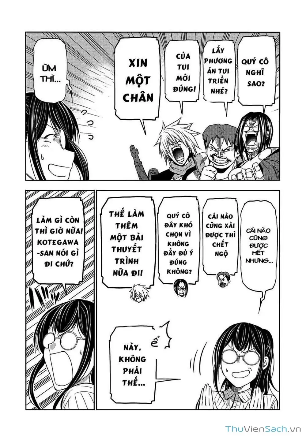 Truyện Tranh Cô Gái Thích Lặn - Grand Blue trang 3