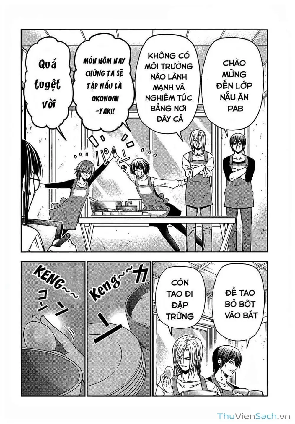 Truyện Tranh Cô Gái Thích Lặn - Grand Blue trang 3