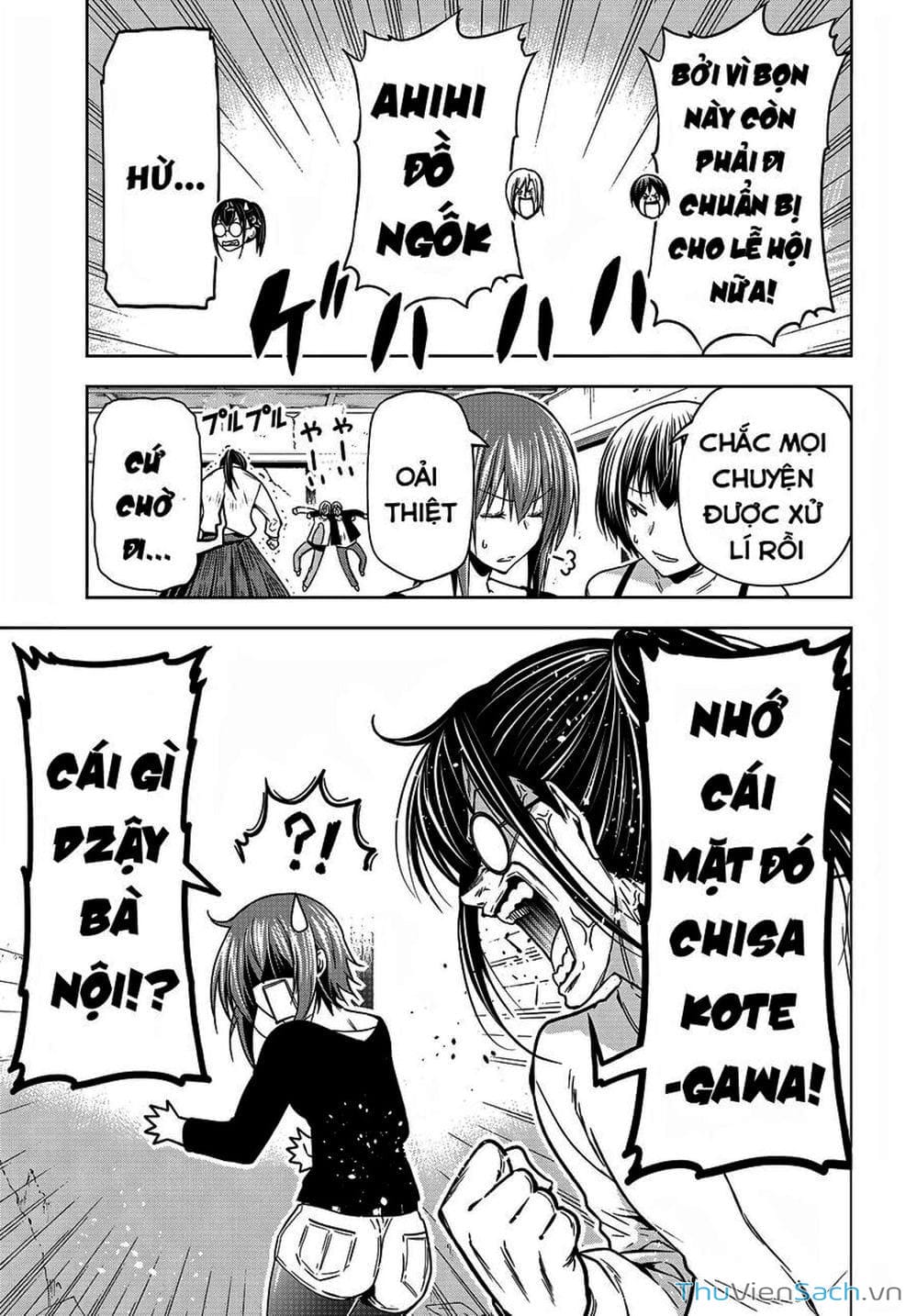 Truyện Tranh Cô Gái Thích Lặn - Grand Blue trang 3