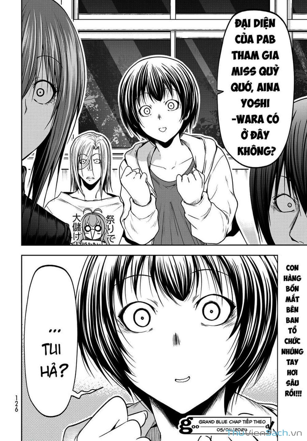 Truyện Tranh Cô Gái Thích Lặn - Grand Blue trang 3