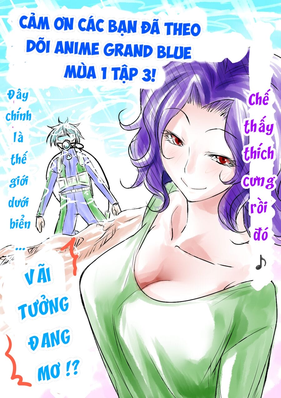 Truyện Tranh Cô Gái Thích Lặn - Grand Blue trang 3