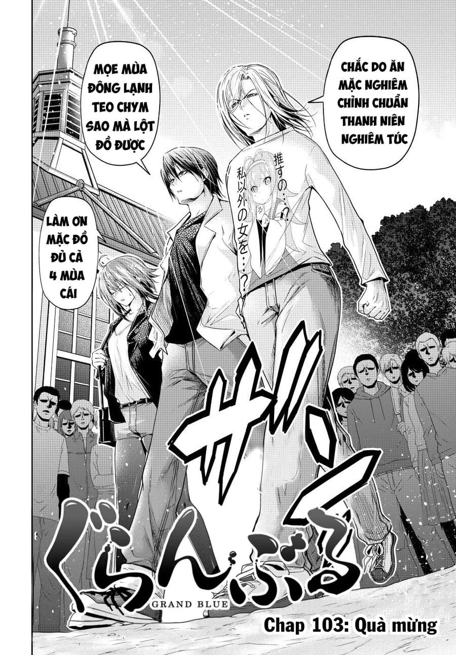 Truyện Tranh Cô Gái Thích Lặn - Grand Blue trang 3