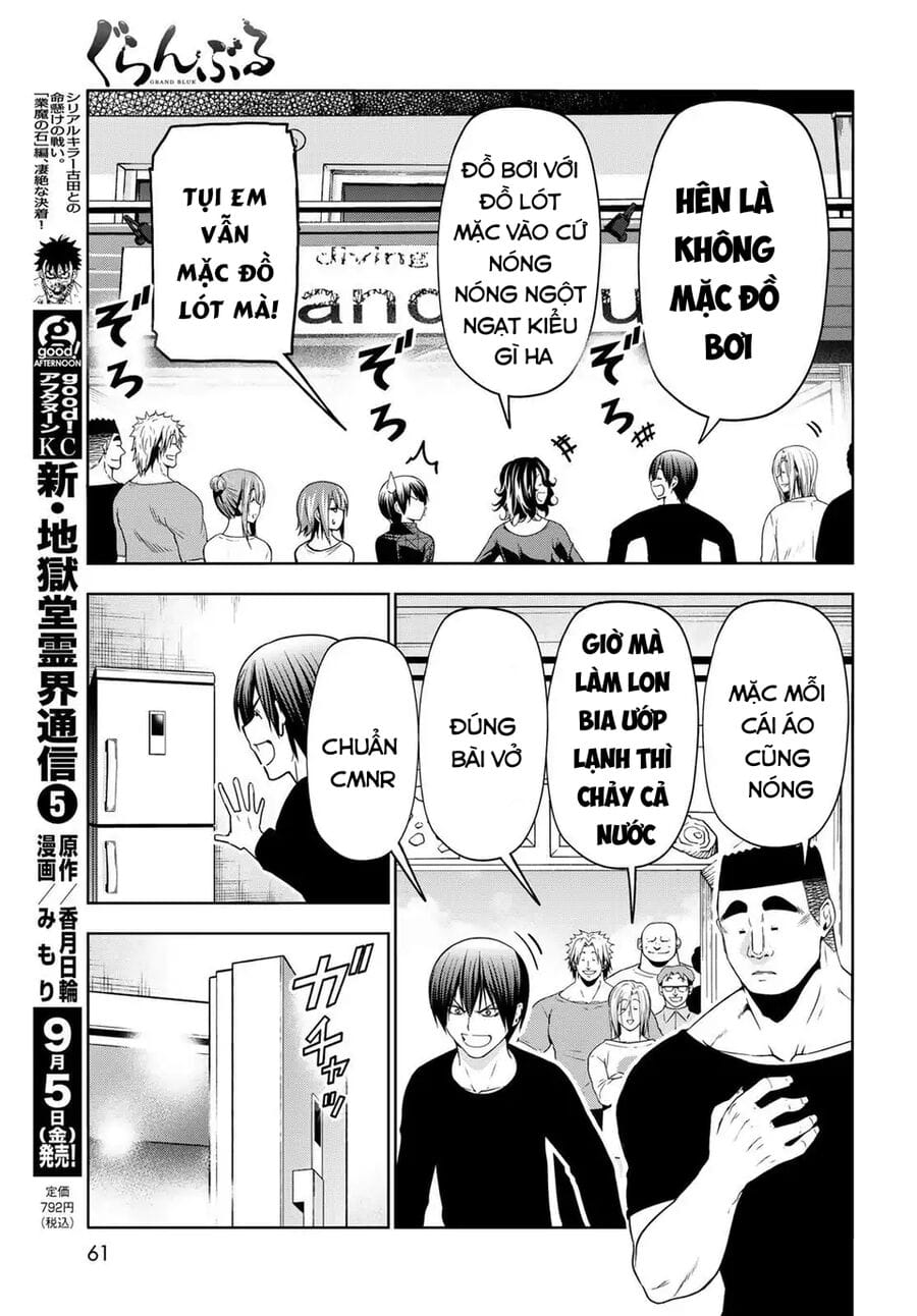 Truyện Tranh Cô Gái Thích Lặn - Grand Blue trang 3