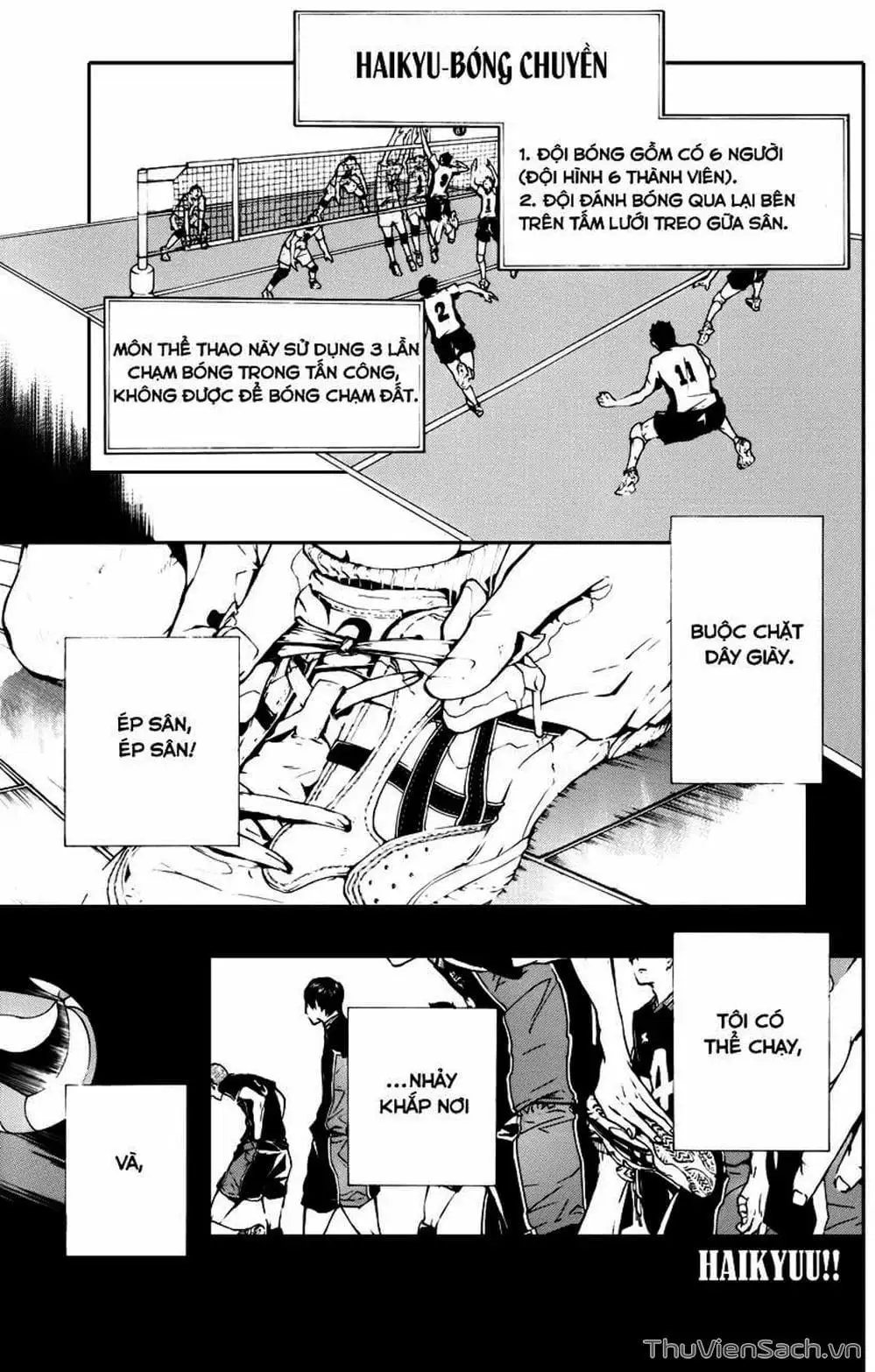 Truyện Tranh Vua Bóng Chuyền Haikyuu trang 6