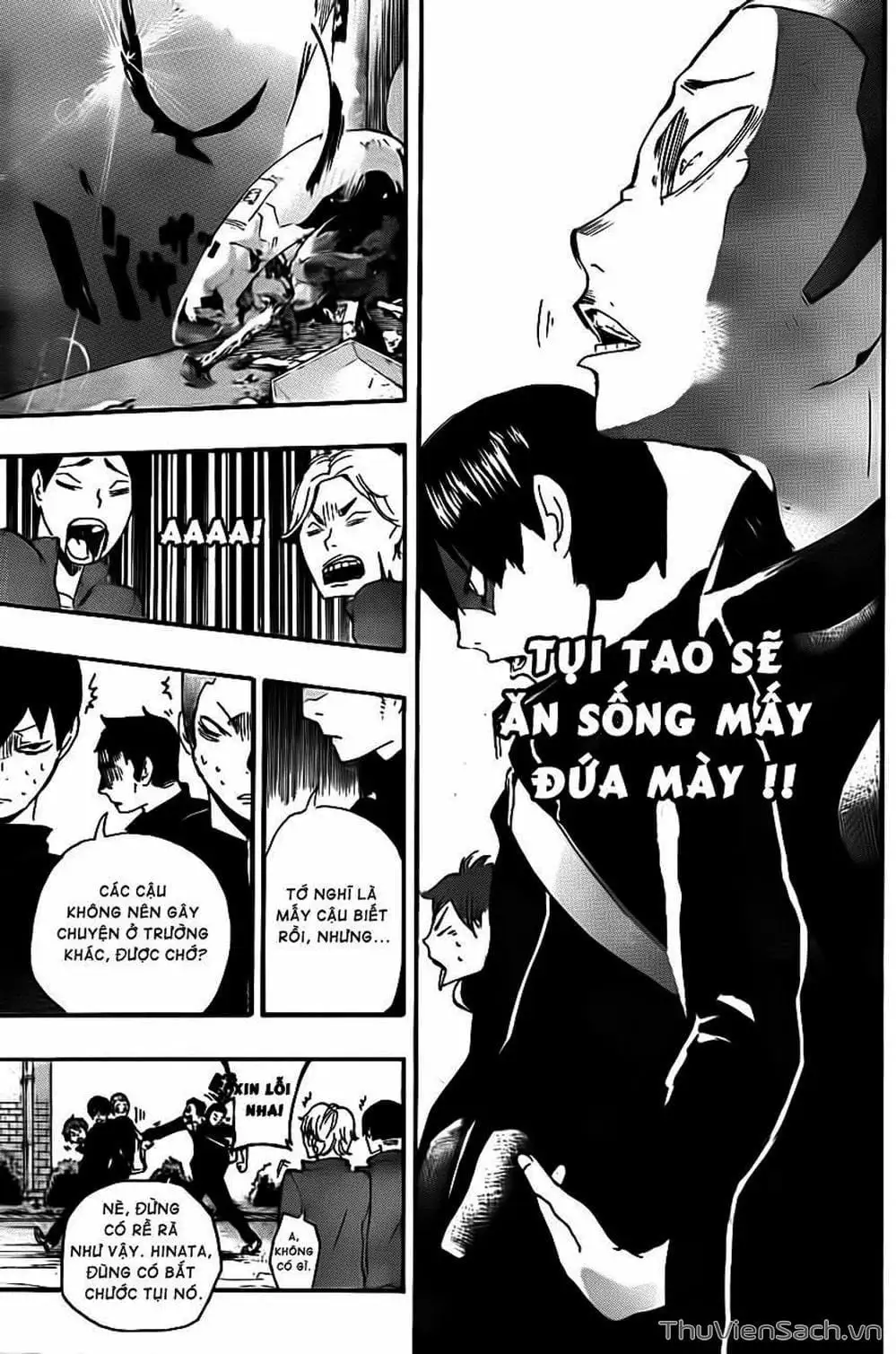 Truyện Tranh Vua Bóng Chuyền Haikyuu trang 6