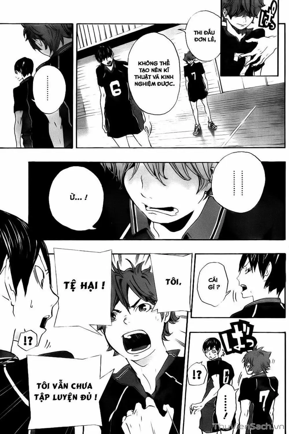 Truyện Tranh Vua Bóng Chuyền Haikyuu trang 6