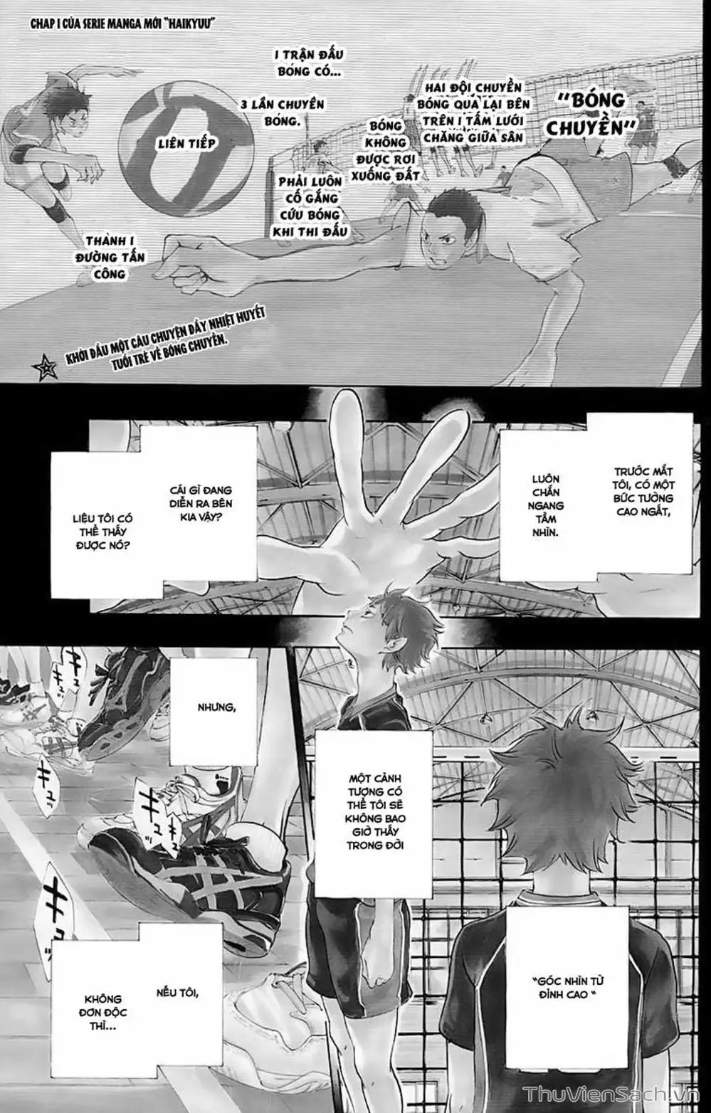 Truyện Tranh Vua Bóng Chuyền Haikyuu trang 6