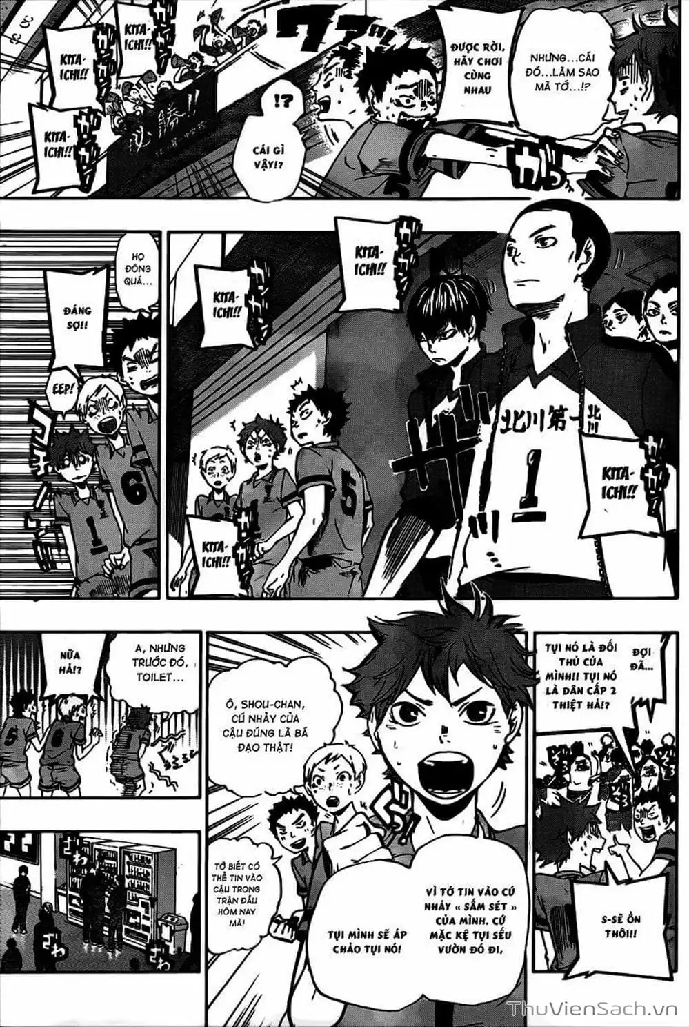 Truyện Tranh Vua Bóng Chuyền Haikyuu trang 6