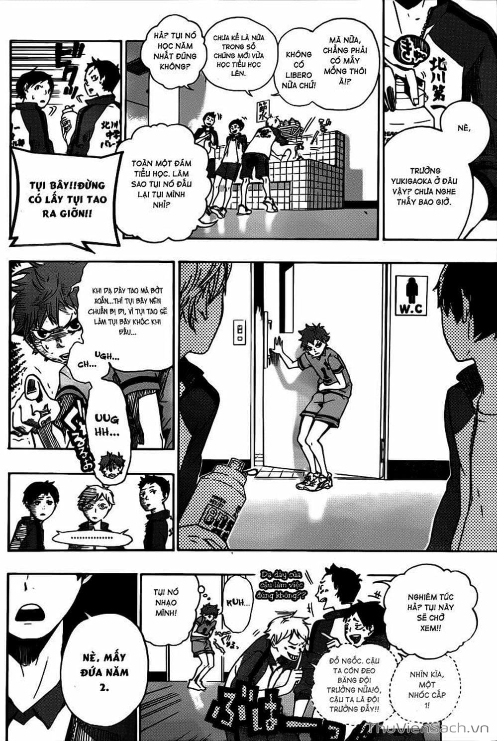 Truyện Tranh Vua Bóng Chuyền Haikyuu trang 6