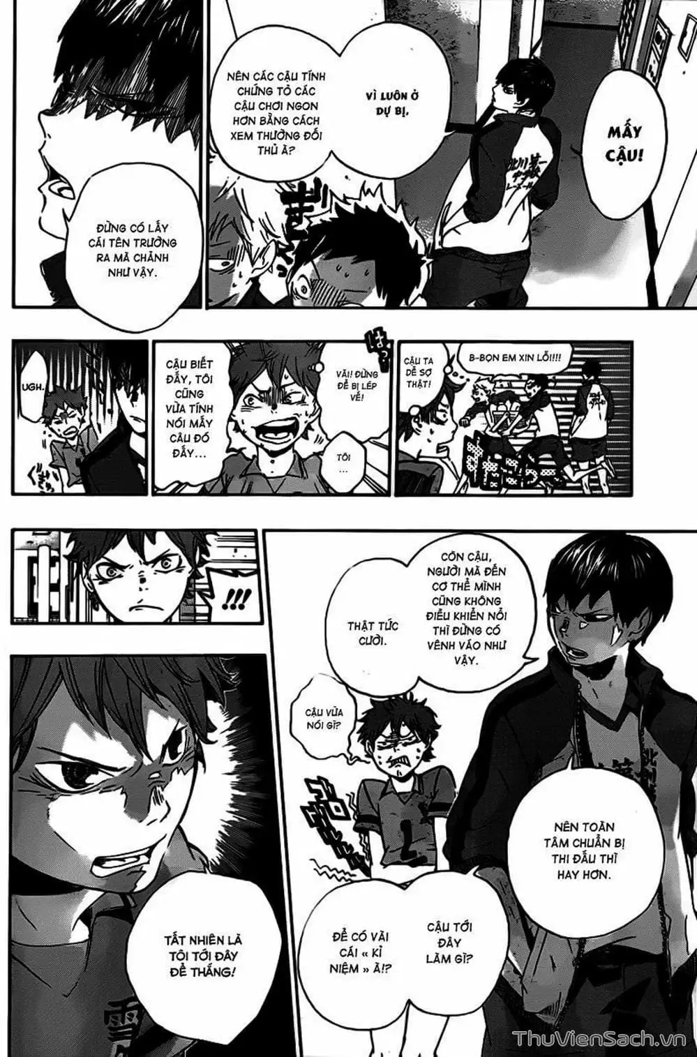Truyện Tranh Vua Bóng Chuyền Haikyuu trang 6