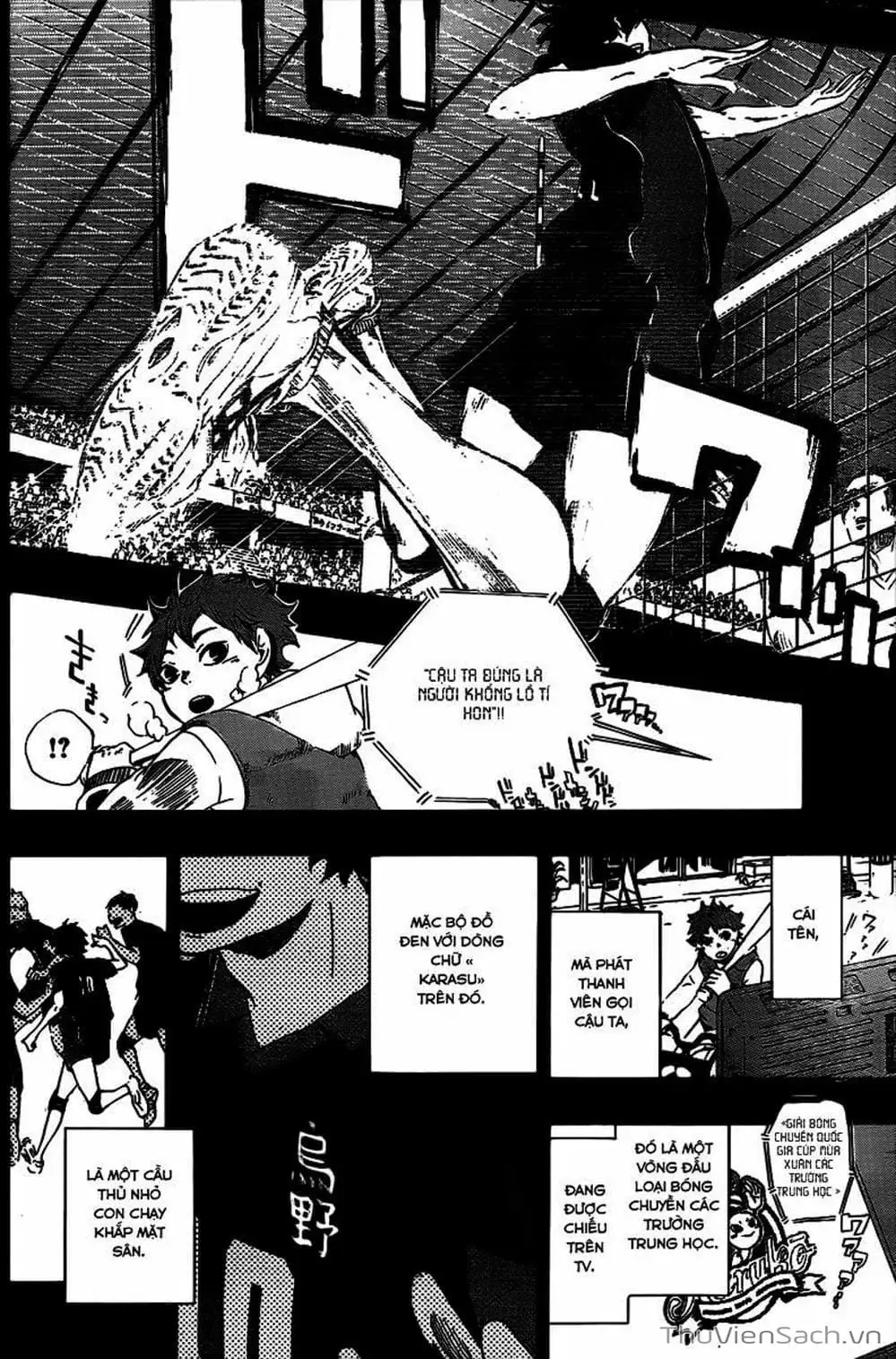 Truyện Tranh Vua Bóng Chuyền Haikyuu trang 6