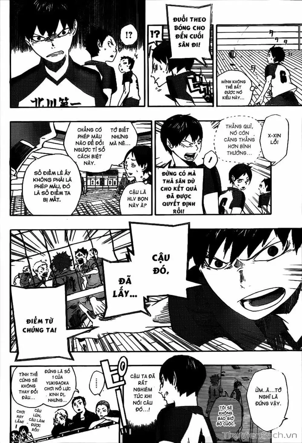 Truyện Tranh Vua Bóng Chuyền Haikyuu trang 6