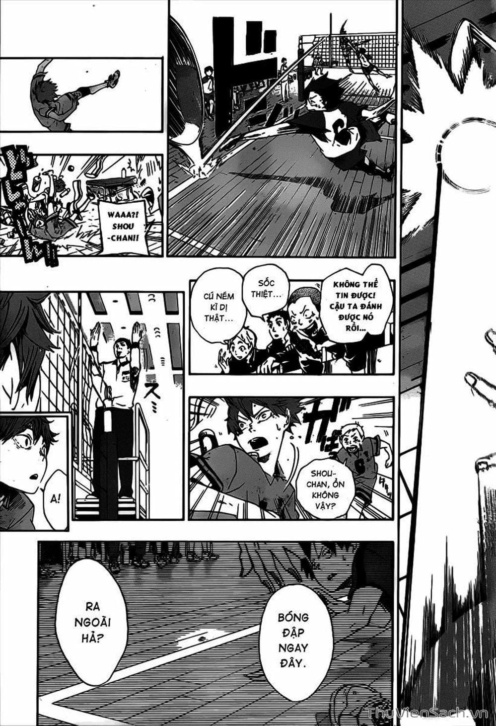 Truyện Tranh Vua Bóng Chuyền Haikyuu trang 6