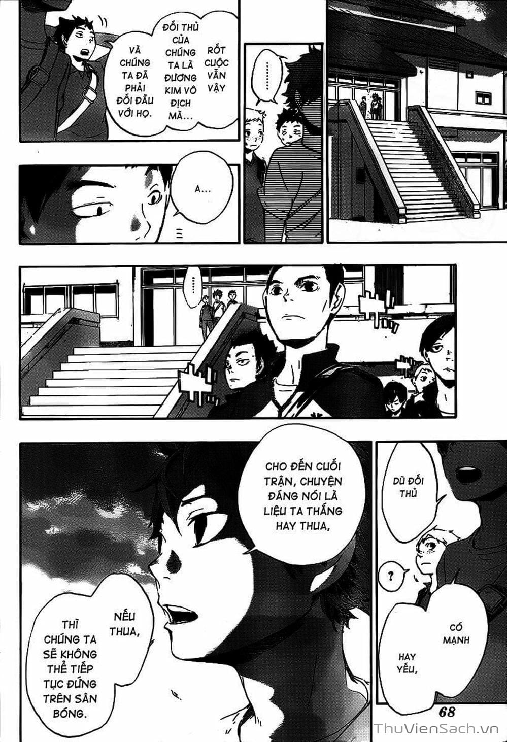 Truyện Tranh Vua Bóng Chuyền Haikyuu trang 6