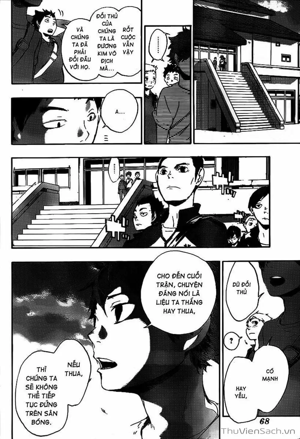 Truyện Tranh Vua Bóng Chuyền Haikyuu trang 6