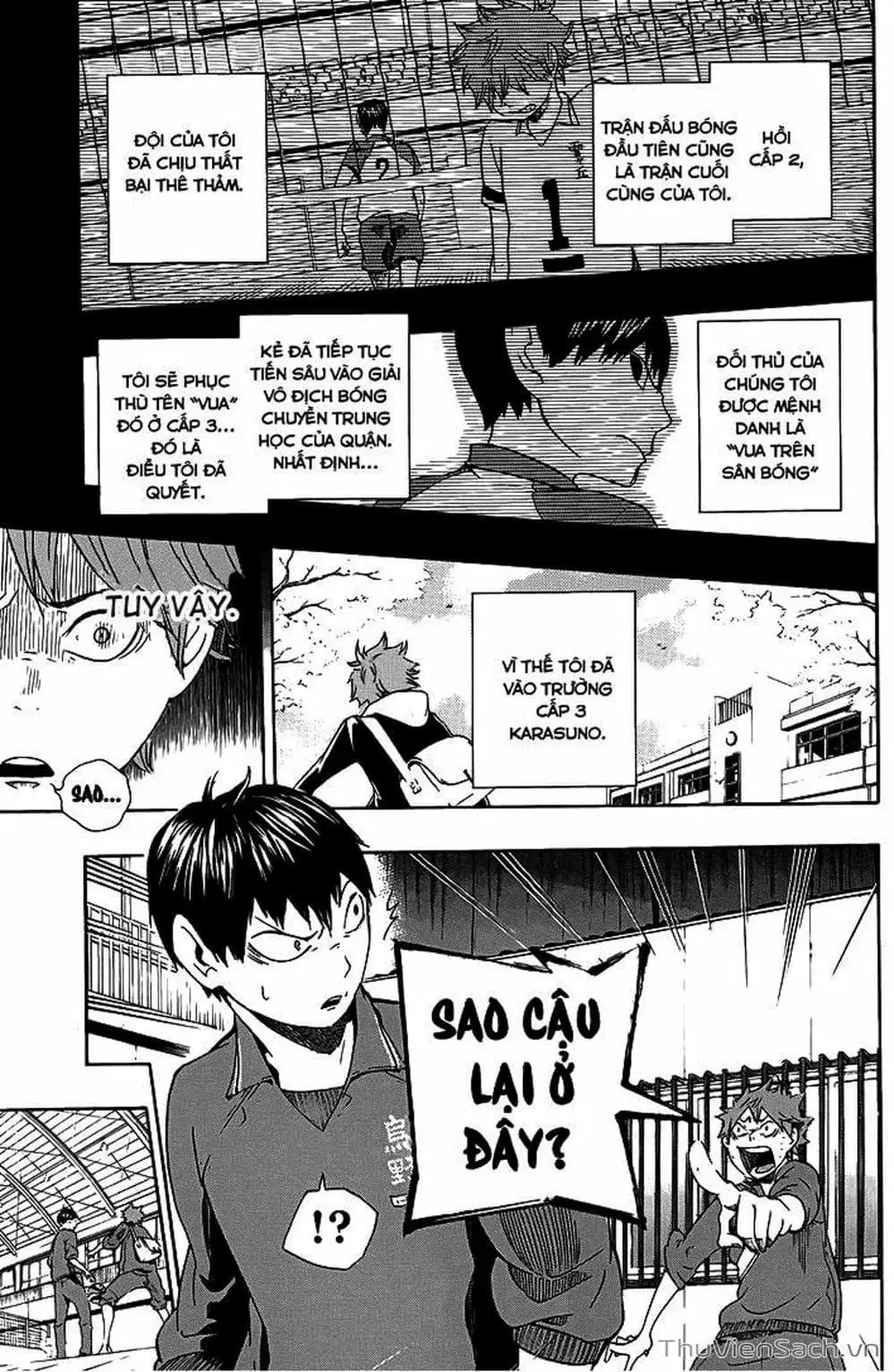 Truyện Tranh Vua Bóng Chuyền Haikyuu trang 6